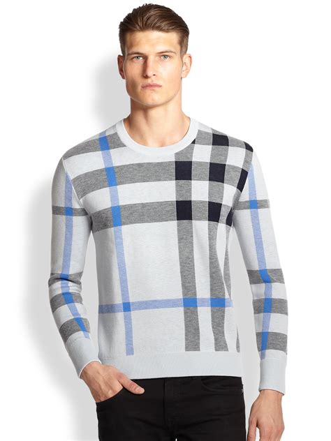 burberry brit sweater|Burberry men's sweater on sale.